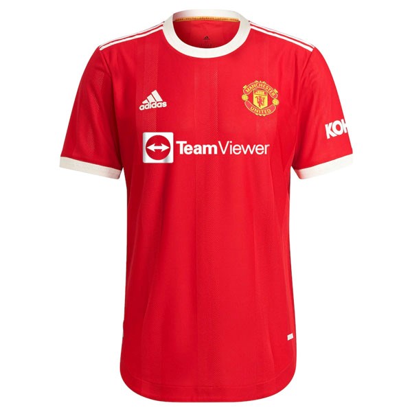 Camiseta Manchester United Primera equipo 2021-22 Rojo